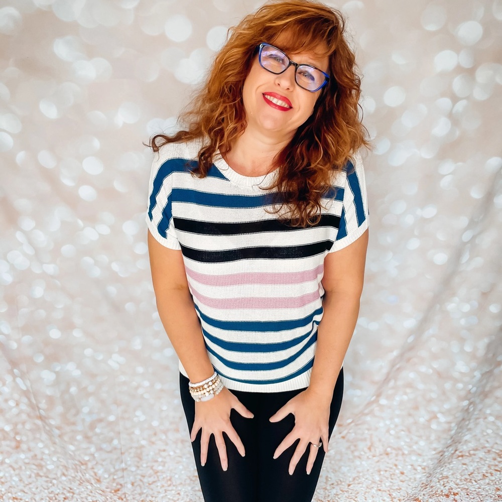 Knit Stripped Top